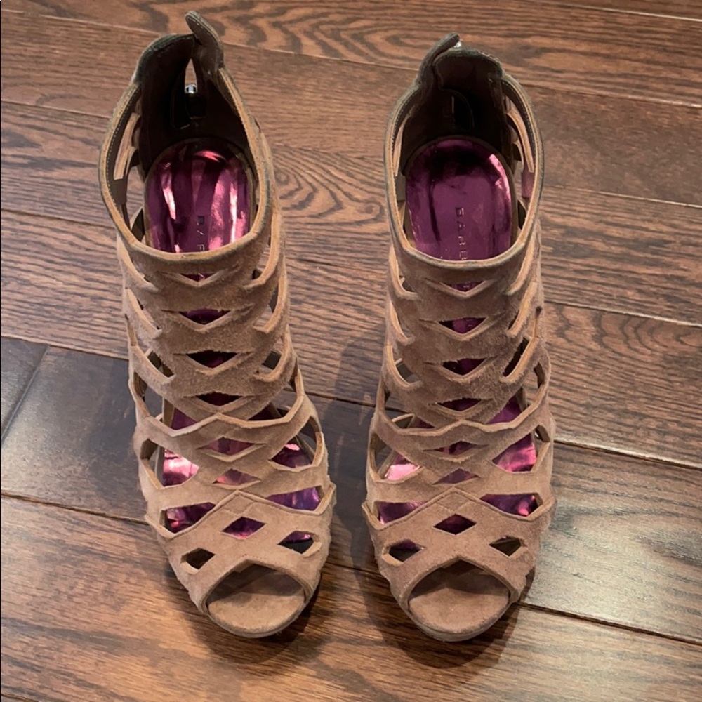 Barbara Bui caged heels